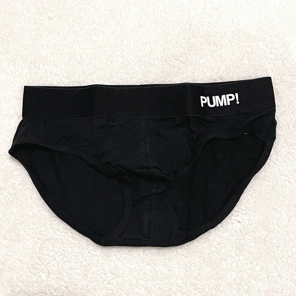 PUMP! Cotton Briefs Black Size XXL‎ (34-36) PU002 NWT
